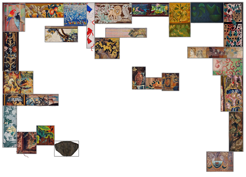 Please, wait for the image to be loaded! The new tapestries